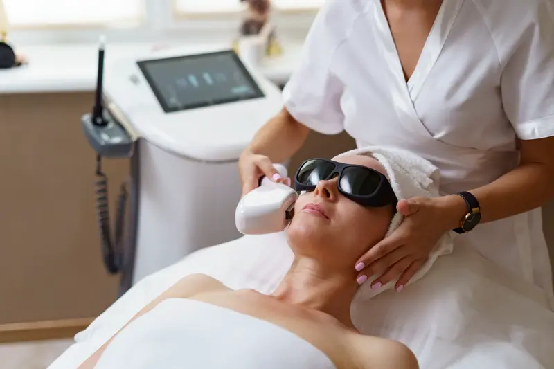 Precision laser treatment